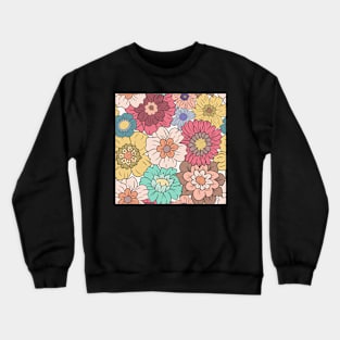 Retro boho hand drawn Crewneck Sweatshirt